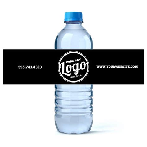 Water Bottle Label Design Templates Free Download