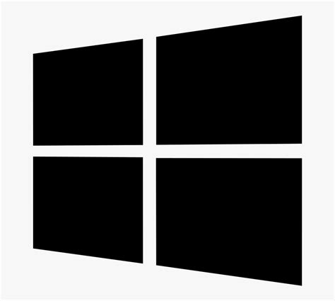 File Logo Black Svg - Windows 10 Start Icon Png , Free Transparent Clipart - ClipartKey