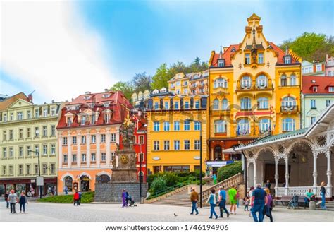 Top View Houses Architecture Karlovy Vary Stock Photo (Edit Now) 1746194906