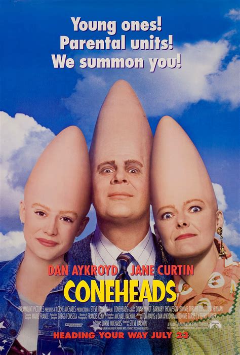 Coneheads Original 1993 U.S. One Sheet Movie Poster - Posteritati Movie Poster Gallery