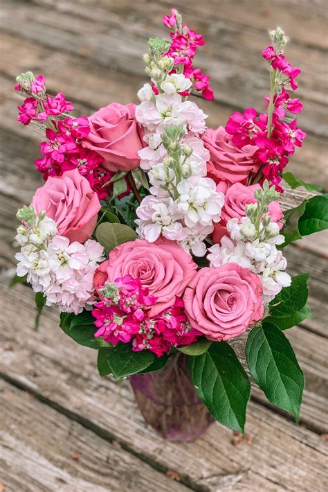 Pink Radiance Bouquet at From You Flowers | Flower arrangements, Pink rose bouquet, Red wedding ...