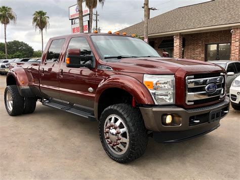 Used 2015 Ford Super Duty F-350 DRW King Ranch 4WD Crew Cab 8' Box for Sale in Houston TX 77025 ...