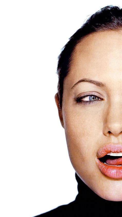 2160x3840 Angelina Jolie Blood on Lips Portrait wallpaper Sony Xperia X,XZ,Z5 Premium Wallpaper ...