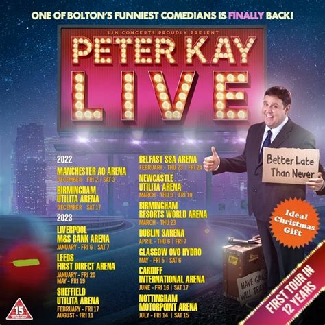 Peter Kay returns to stand up comedy - About Manchester