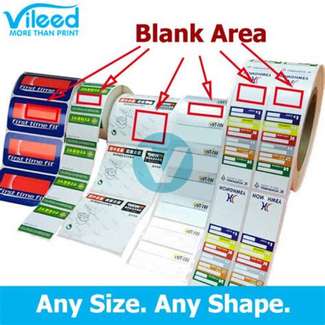 Thermal Transfer 1″ Core Labels – One-Stop Packaging Provider