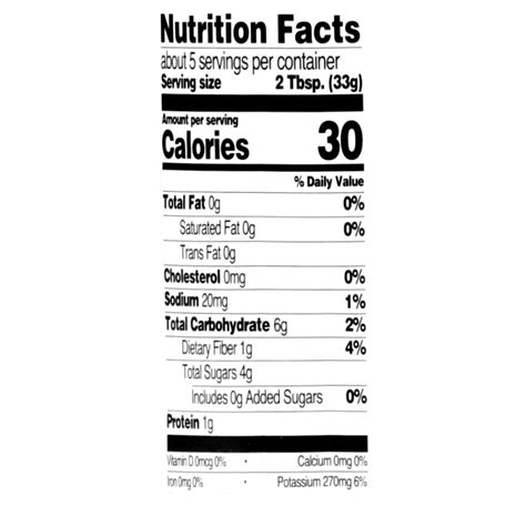 Tomato Paste Nutrition Label - Trovoadasonhos