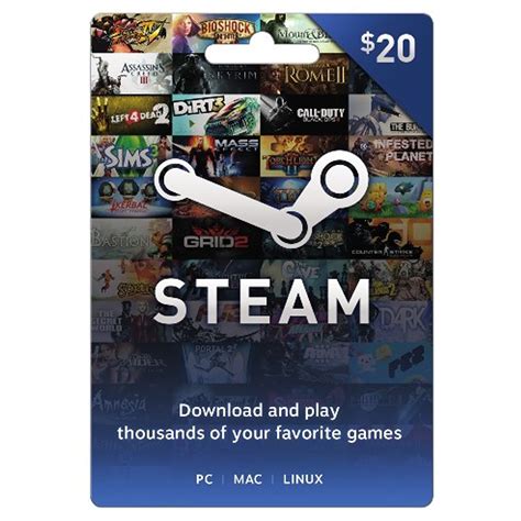 $20 Steam Gift Card