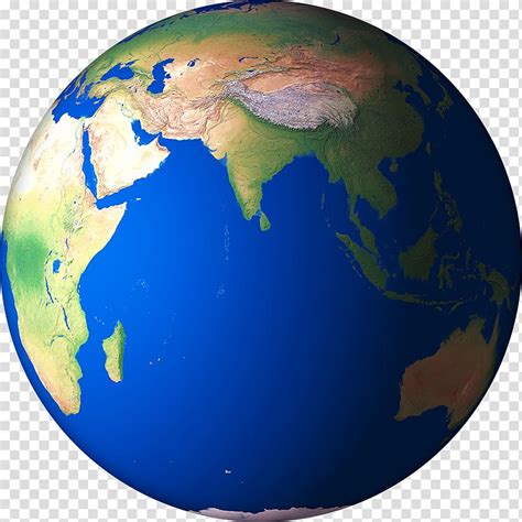 Earth Globe 3D computer graphics Rendering, 3D-Earth-Render-06 transparent background PNG ...