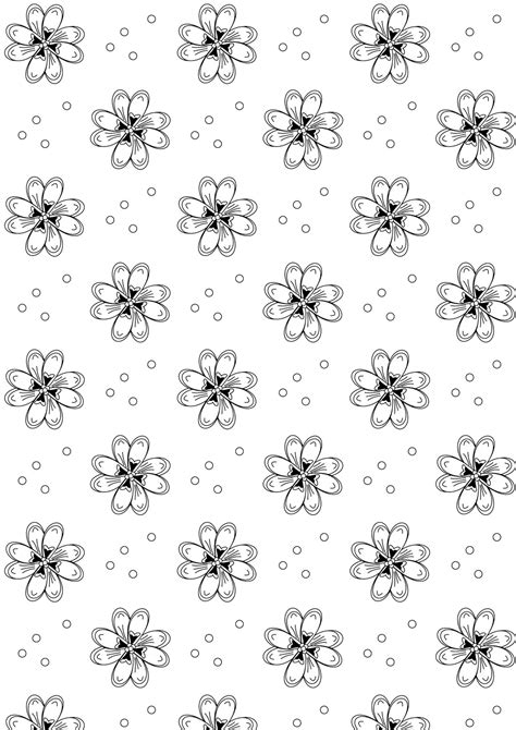 Printable Floral Paper