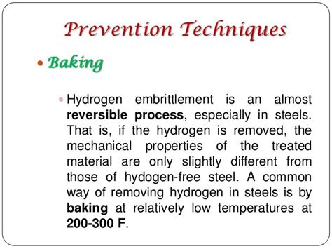 Hydrogen Embrittlement : Causes, Effects, Prevention.