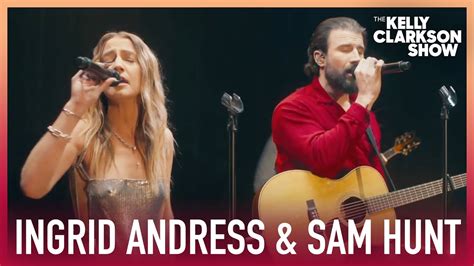 Ingrid Andress Performs 'Wishful Drinking' With Sam Hunt And Reacts To ...