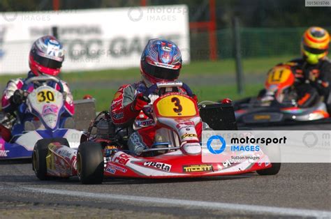 Sauro Cesetti (ITA) Birel Motorsport, finished 8th. FIA-CIK Karting ...