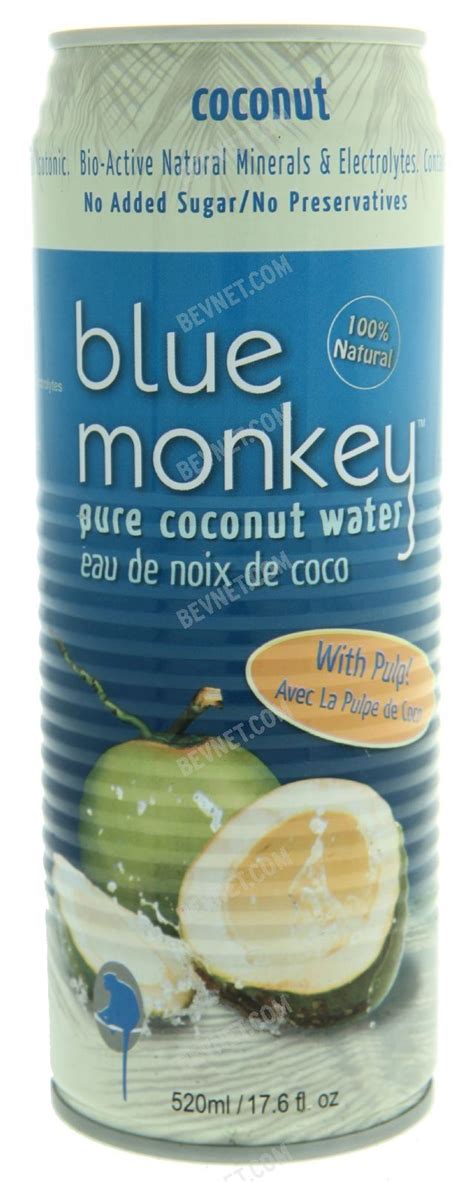 Blue Monkey Coconut Water 6pk - Feeling Good Natural Wellness