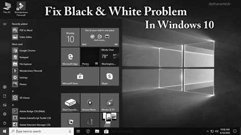 How To Fix A Black Screen In Windows 10 Black Screen Windows 10 Screen ...