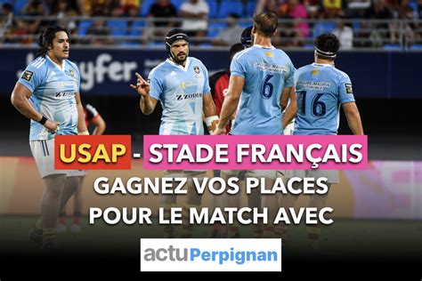 Rugby. Top 14 : Gagnez vos places pour le match Perpignan-Stade Français