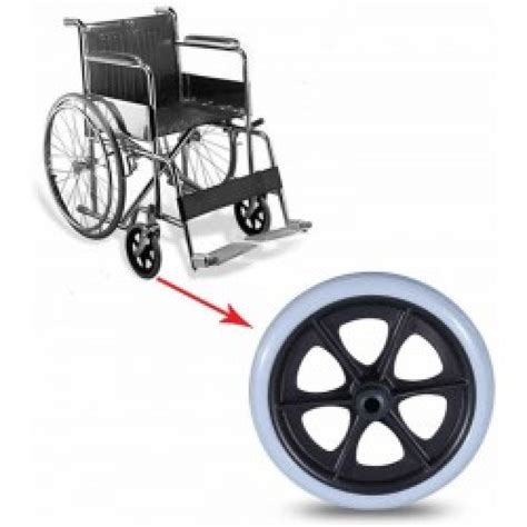 8" Inch Wheelchair Front Casters: Front Caster Wheels for Wheelchairs ...