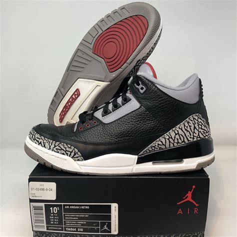 Air Jordan 3 Retro Black Cement 2011 – PK-Shoes