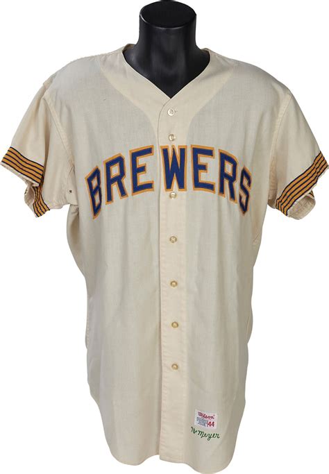 1970 Milwaukee Brewers Game Worn Jersey - Inaugural Season