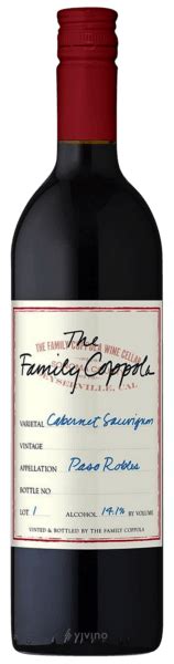 2016 Francis Ford Coppola Winery The Family Coppola Cabernet Sauvignon ...