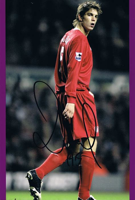 Signed Daniel Agger Liverpool Photo - Its Signed Memorabilia