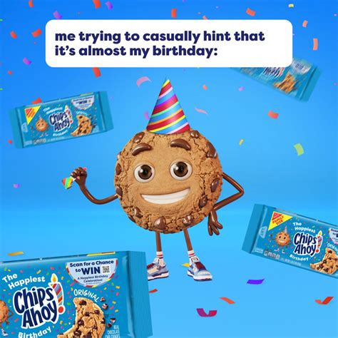 Chips Ahoy! on Twitter: "it’s my birthday szn! and i have some news ...