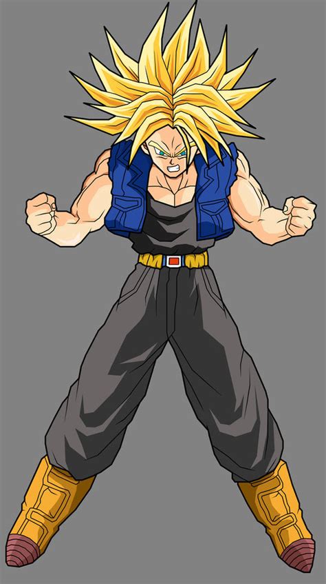 Trunks - Super Saiyan by dbzataricommunity on DeviantArt