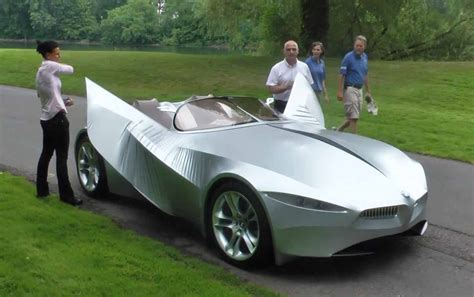 Bmw concept car made of fabric