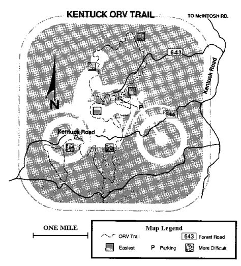 Kentuck Trail Map