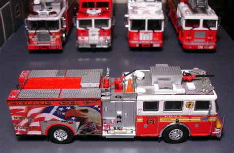 My Code 3 Diecast Fire Truck Collection: Seagrave FDNY Squad 61 Pumper