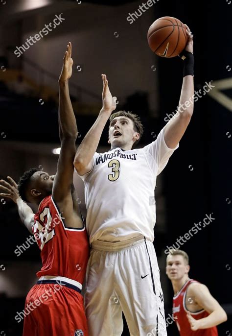 Luke Kornet Amanze Egekeze Vanderbilt Forward Editorial Stock Photo ...