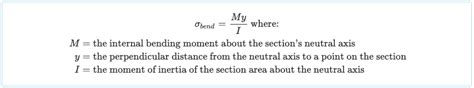 Maximum Bending Stress Formula For Rectangular Beam - The Best Picture Of Beam