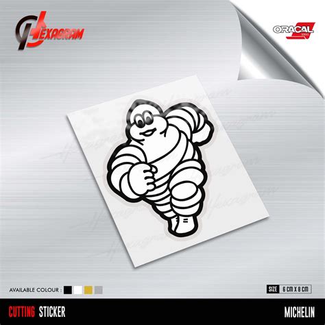 Jual Cutting Sticker Michelin logo | Stiker Michelin Logo | Michelin ...