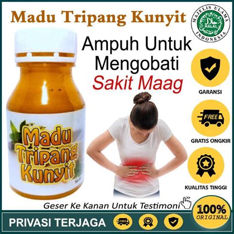 Jual Obat Maag Kronis, Obat Sakit Lambung, Obat Tukak Lambung Madu Tripang Kunyit Asli Herbal ...