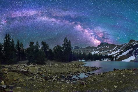 Great Basin at Night - Milky Way over Stella Lake | Great Basin ...