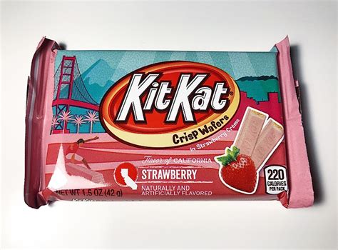 REVIEW: Strawberry Kit Kat (Flavor of California) - Junk Banter