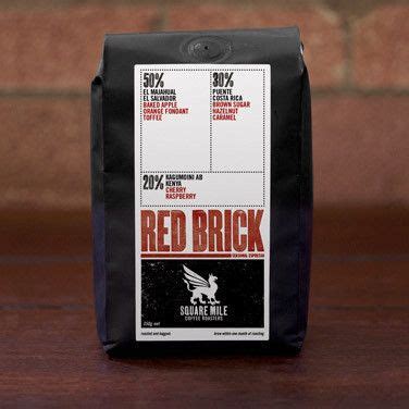 Red Brick | Square Mile Coffee Roasters | Red bricks, Coffee, Coffee roasters