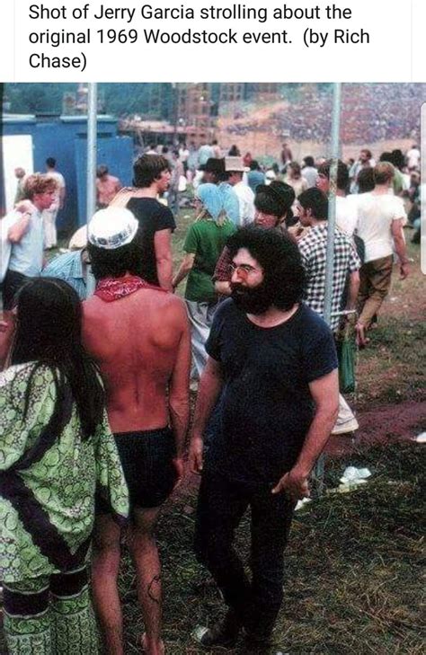 Jerry Garcia At Woodstock,1969 ☮️ 60s Music, Music Love, Rock Music, Woodstock Festival ...