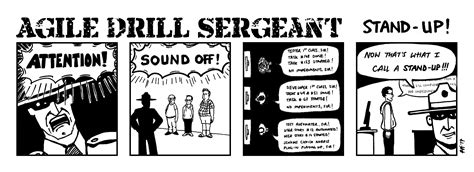 Stand-up! – Agile Drill Sergeant