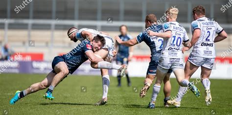 Tom Curry Sale Sharks Flying Tackle Editorial Stock Photo - Stock Image ...