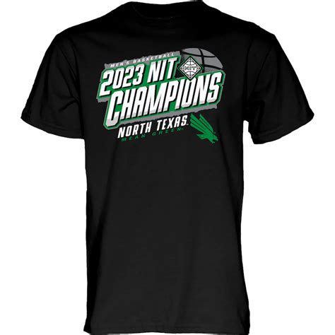 North Texas Mean Green - 2023 NCAA Men's Basketball NIT Champions T ...