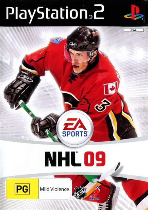 NHL 09 (2008) box cover art - MobyGames