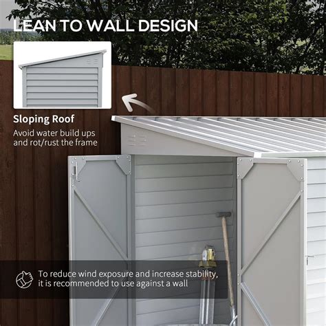 Lean to Metal Shed with Foundation Review - survivalnova.com