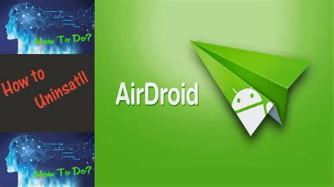 How to un-install AirDroid in Windows 10 - YouTube