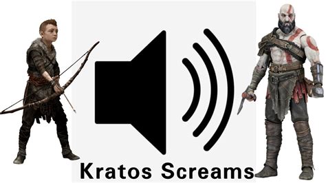 Kratos Scream Sound Effects - YouTube