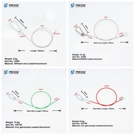 Supply Wire Rope Assembly with hook Wholesale Factory - Foshan YiWang Hardware Products Co., LTD