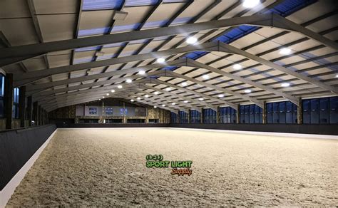 Horse Arena Lighting - Outdoor and Indoor Riding Area Lighting Design ...