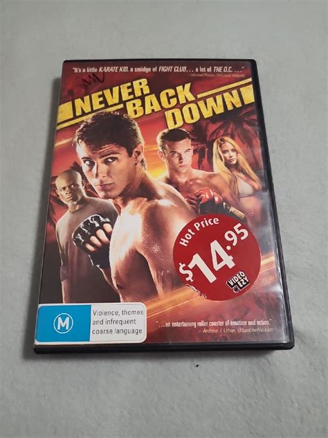 Never Back Down (DVD, 2008) 9398710754599 | eBay