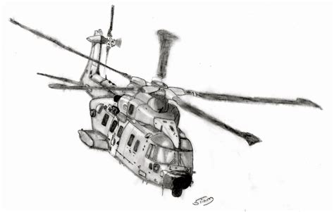 How to draw a tank how to draw a military helicopter - therapyffop