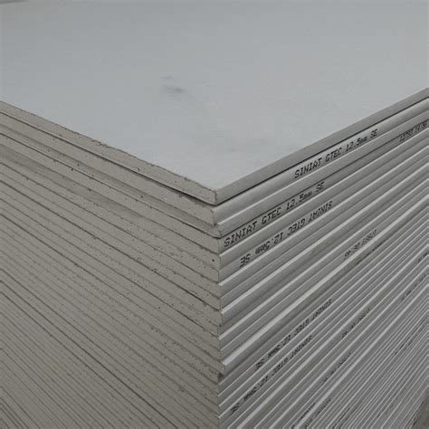 Plasterboard 12.5mmx1200mmx2400mm Sq edge (23.9kg) - English Brothers Ltd