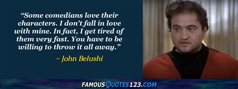 John Belushi Quotes on Time, Greatness, Love and Romance